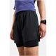 6. Herren-Shorts Odlo ZEROWEIGHT 5 INCH 2-in-1, schwarz