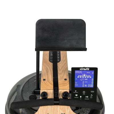 16. VIRTUFIT ELITE HOLZ-RUDERMASCHINE MIT WASSERDICHTIGKEIT - HOLZ/EICHE