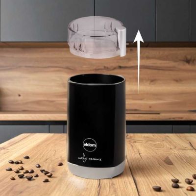 2. ELDOM Kaffeemühle MK40 CAFRO 180W Schwarz