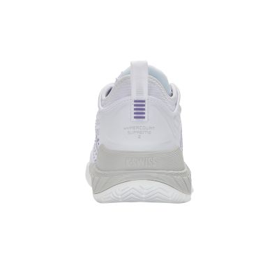 4. K-Swiss HYPERCOURT SUPREME 2 Damen-Tennisschuhe weiß (99071-160-M)