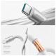 12. Joyroom S-A51 Cutting-Edge Series 60W USB-C - USB-C Kabel 1,2m - hellgrau
