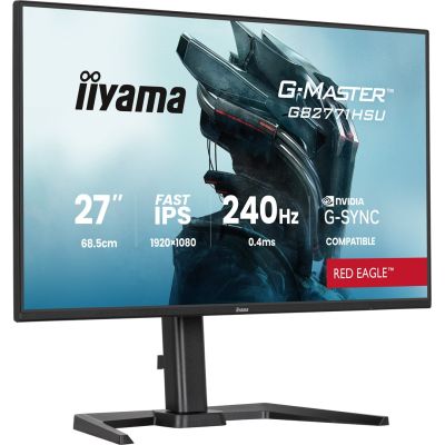 4. iiyama G-Master GB2771HSU-B1 27"-Flachbildschirm mit Fast-IP-Technologie