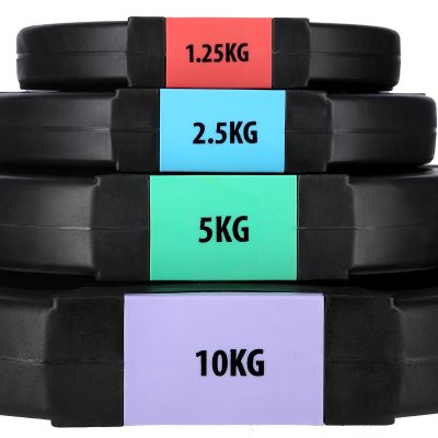 8. Verbundhantel/Hantelscheiben 42 kg HMS GSP40