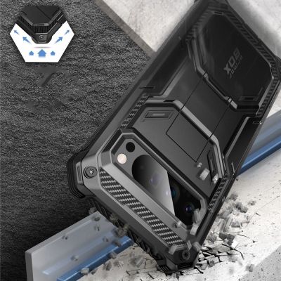 2. IBLSN Armorbox Supcase Hülle für Google Pixel 9 Pro XL – Schwarz