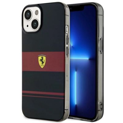 Ferrari FEHMP14SUCOK iPhone 14 6,1" schwarz/schwarzes Hardcase IMD Combi Magsafe