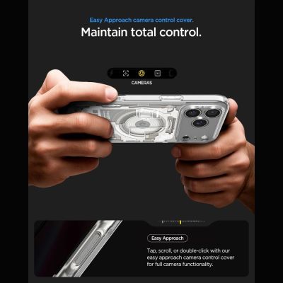 11. Spigen Ultra Hybrid MagSafe Zero One Hülle für iPhone 18 Pro Max / 17 Pro Max – Titan