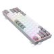 6. REDRAGON K617-RGB Fizz RGB Weiß/Grau USB-Tastatur Grau, Weiß