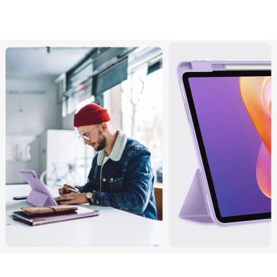9. Tech-Protect SmartCase Stifthülle für Xiaomi Redmi Pad 2 11.0 - Lila