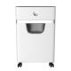 9. HP ONESHRED 10MC Aktenvernichter, Mikro-Schredder, P-5, 10 Blatt, 20 l, Hellgrau