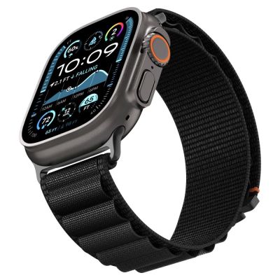 8. Armband Spigen WBF1 Armband für Apple Watch 44 / 45 / 46 / 49 mm - Schwarz