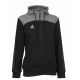 7. Select Oxford Zip Hoodie Damen Schwarz/Grau