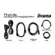 16. IIYAMA Monitor 86,4 cm (34") XCB3497WQSNPH-B1 21:9 HDMI+DP+USB-C Webc