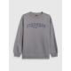 10. Lockerer Jungen-Sweatshirt ohne Kapuze 4F 4FJRSS26TSWSM2635-24S