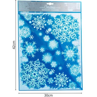 8. Fensteraufkleber 30x42 cm