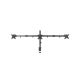 11. Neomounts FPMA-D550D3BLACK Monitorhalterung/Ständer 68,6 cm (27") Schreibtisch Schwarz