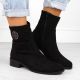 9. Jezzi W Wildleder Stiefeletten ASA198-28 JEZ432A