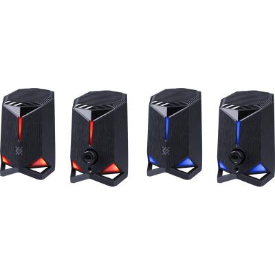 4. DEFENDER ROCKET 2.0 LAUTSPRECHER 6W LED USB SCHWARZ 65094