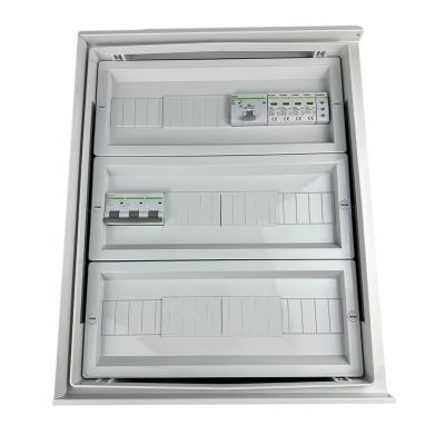 Hermetische IP66 EMITER-Wechselstrom-Anschlussverteileranlage mit Wechselstrom-Überspannungsableiter Noark Typ 2, 80 A 3F, FR 100 A, Phasensignal