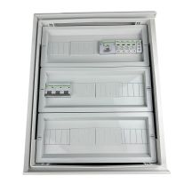 Hermetische IP66 EMITER-Wechselstrom-Anschlussverteileranlage mit Wechselstrom-Überspannungsableiter Noark Typ 2, 80 A 3F, FR 100 A, Phasensignal