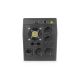4. USV-Line-Ineractive LCD, 1500 VA/900 W, 2 x 12 V/9 Ah, AVR, 4 x SCHUKO, USB, RS232, RJ45