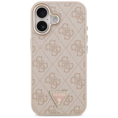 3. Guess 4G Triangle Logo MagSafe Case für iPhone 17 - Roségold