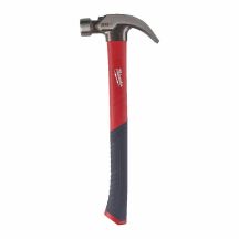 Milwaukee 4932478658 570g Klauenhammer, gebogener Griff, Fiberglas, Klaue
