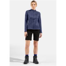 Damen-Sweatjacke ODLO TENCIA Mid Layer Full Zip, blau