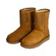 3. UGG W Classic Short Rubber Logo High Snow Boots für Damen - 1108230-CHE