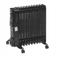 VOLTENO Ölkühler 11-Lamellen 2500W Schwarz
