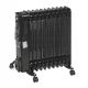 VOLTENO Ölkühler 11-Lamellen 2500W Schwarz