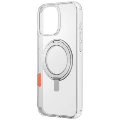 3. Uniq Swivix 360 Rotating Kickstand Case für iPhone 16 Pro - Transparent