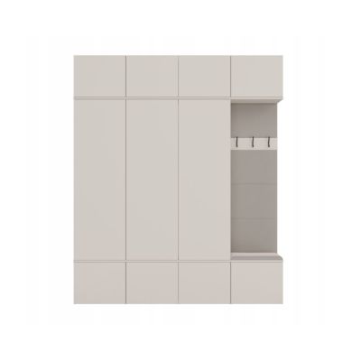 2. Kleiderschrank HAGA IV 3SZ1W Kaschmir