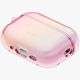 3. Uniq Iridescia Hängehülle für AirPods Pro 3 – Transparentes Rosa
