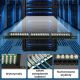 16. Patchpanel Extralink EX.9663 (0,5U; Kat. 6; 24xRJ-45)
