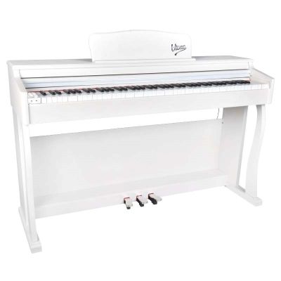 V-TONE BL-8808 WH USB MIDI Digitalpiano zum Lernen