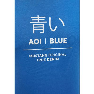 12. Mustang Alex C Print T-Shirt M 1013522 5234