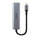 5. Lindy 43422 USB 3.2 Gen 2 (3.1 Gen 2) Typ-C Hubs und Konzentratoren 10000 Mbit/s Grau