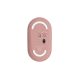 3. Logitech Pebble 2 Combo Tastatur und Maus (universell, kabellos per Funk + Bluetooth, QWERTZ-Tastatur, amerikanische und internationale Tastatur, Pink)