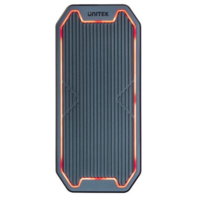 5. UNITEK USB-C M.2 SSD NVMe/SATA Gehäuse, 10 Gbit/s, RGB