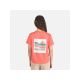 4. Damen-T-Shirt ROSSIGNOL W Waterfall Tee, rosa