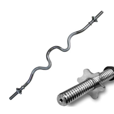 12. Stark abgewinkelte Stange 120 cm ENERO FIT Ø28