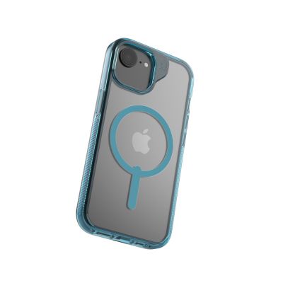 2. ZAGG Santa Cruz Snap - Schutzhülle für iPhone 16e / 15 / 14 / 13 kompatibel mit MagSafe (blau)