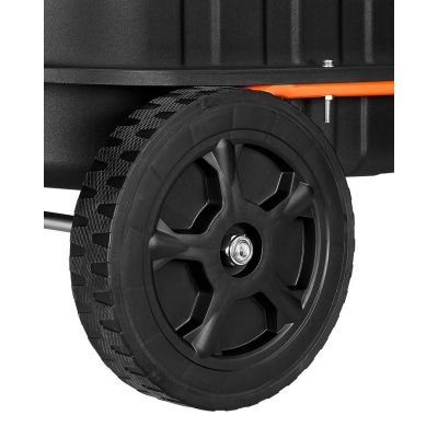 7. 50-kW-Ölheizung, 50-Liter-Tank, Räder