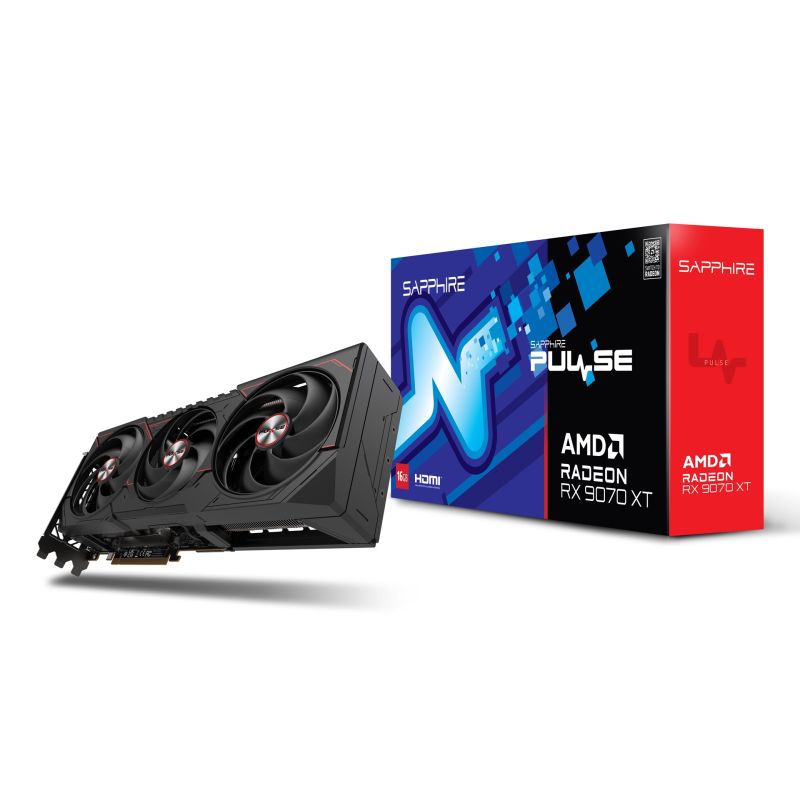 40. Grafikkarte SAPPHIRE PULSE RX 9070 XT GAMING 16GB