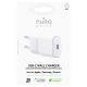 2. Puro White 20W Power Delivery USB-C Wandladegerät – Weiß