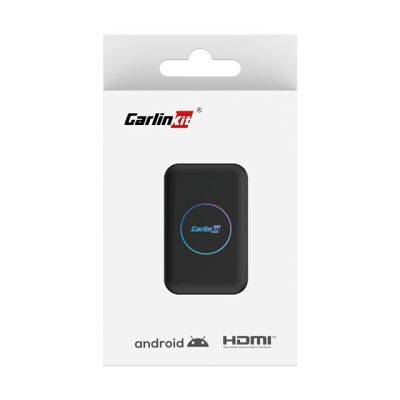 8. Carlinkit Lite S HDMI Wireless-Adapter 4GB+32GB Android Auto/Carplay für Autoradios Schwarz