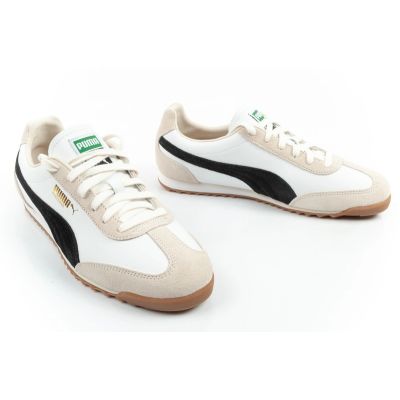7. Puma Arizona Retro Beige Leder Unisex Damen Sportschuhe