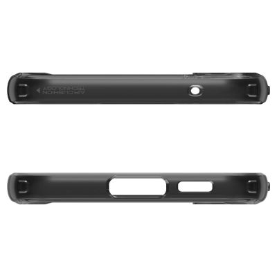5. Spigen Ultra Hybrid-Hülle für Samsung Galaxy S23 FE – Dunkelgrau (Zero One-Muster)