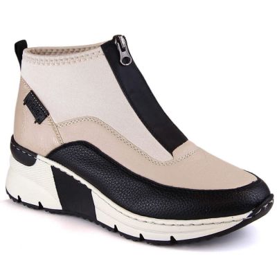 20. Rieker W RKR608 Stiefeletten beige