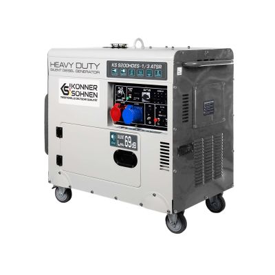 2. Dieselgenerator KS 9200HDES-1/3 ATSR 230/400V, elektrischer Start (EURO V)